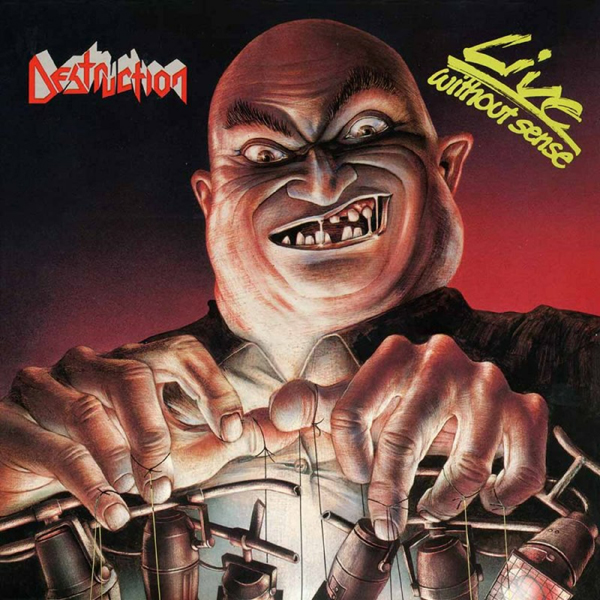 Destruction – LIVE WITHOUT SENSE (RED/GREY BI-COLOR VINYL) Vinyl Double Album