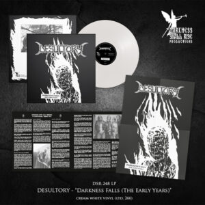Desultory - DARKNESS FALLS [THE EARLY YEARS] (CREAM WHITE VINYL) Vinyl LP