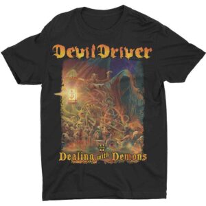 DevilDriver Borrowed Black Back Print T-Shirt
