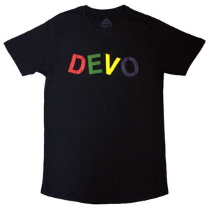 Devo Logo Black T-Shirt