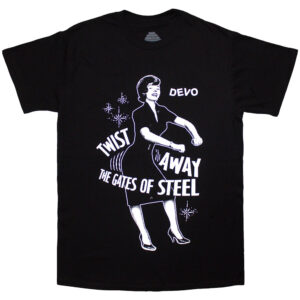 Devo Twist Away Black T-Shirt
