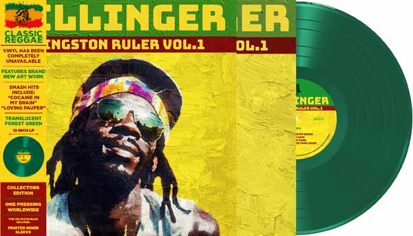 Dillinger – KINGSTON RULER VOL.1 (GREEN VINYL) Vinyl LP