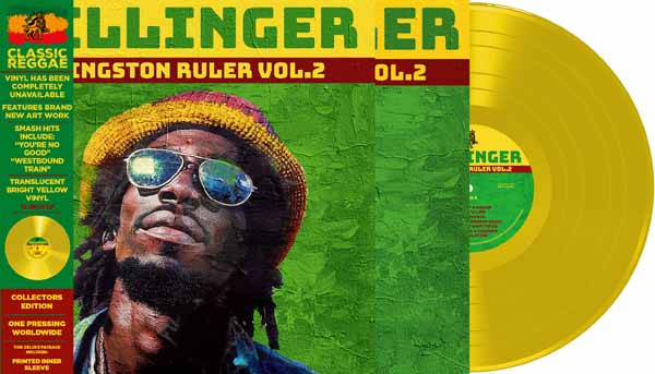 Dillinger – KINGSTON RULER VOL.2 (LTD.YELLOW VINYL) Vinyl LP