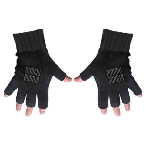 Dimmu Borgir Logo Fingerless Gloves