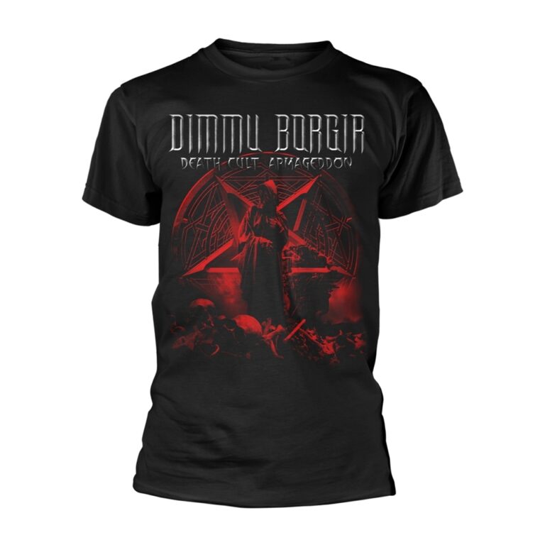 Dimmu Borgir – Death Cult Pentagram (red) Front / Back Print T-Shirt