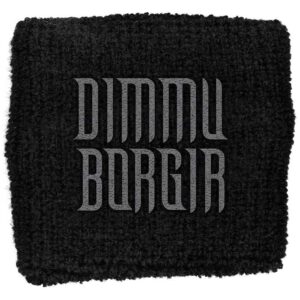 Dimmu Borgir Embroidered Wristband: Logo Embroidered Wristband