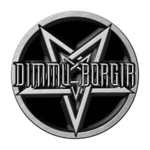 Dimmu Borgir Pentagram Pin Badge