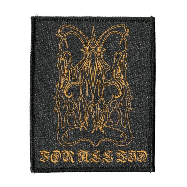 Dimmu Borgir - FOR ALL TID (ORANGE)  Patch
