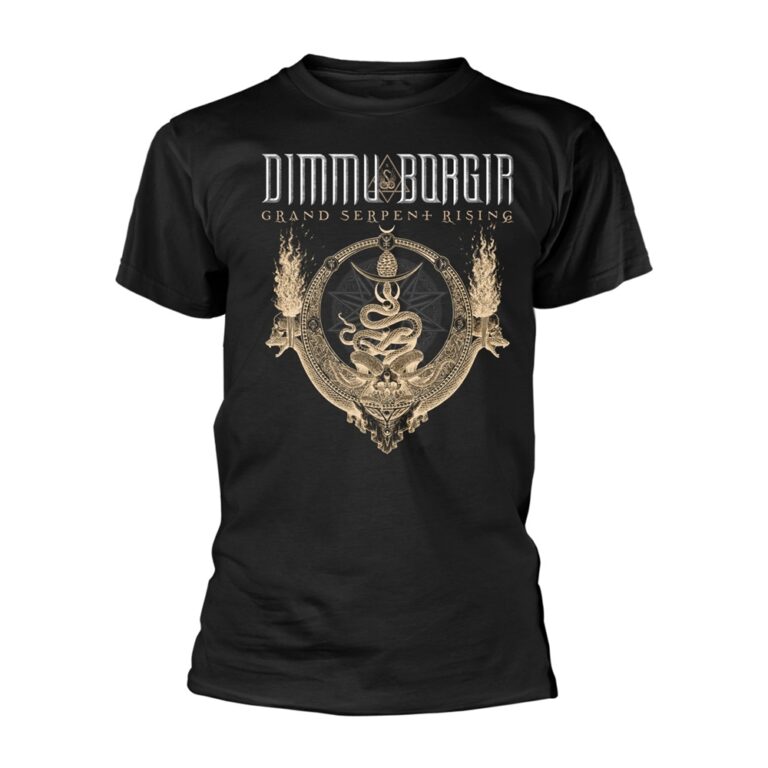 Dimmu Borgir – Grand Serpent Rising (black) Front / Back Print T-Shirt