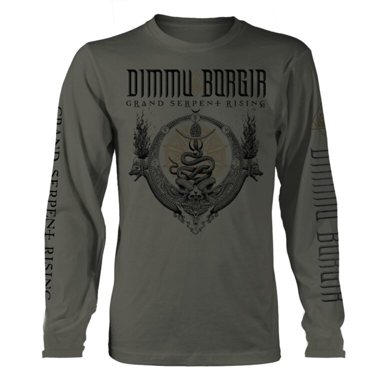 Dimmu Borgir – Grand Serpent Rising (military Green) Long Sleeved T-Shirt