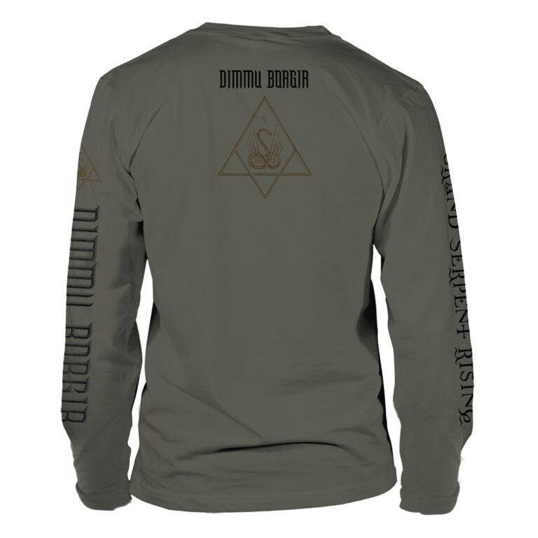 Dimmu Borgir – Grand Serpent Rising (military Green) Long Sleeved T-Shirt