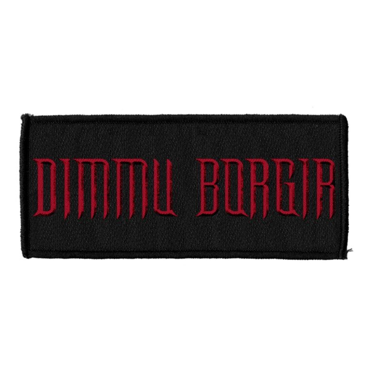 Dimmu Borgir – LOGO (RED) (WOVEN)  Patch