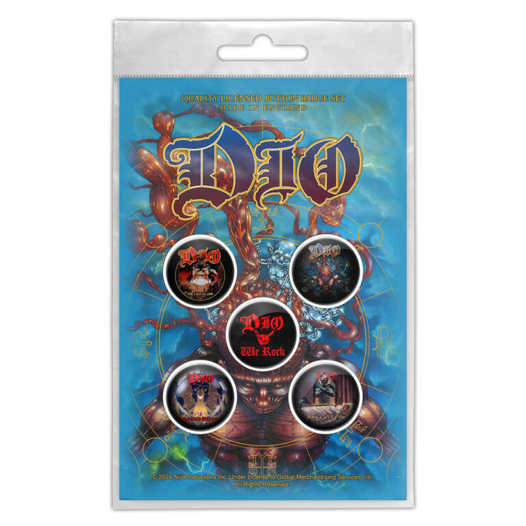 Dio Strange Highways Badge Pack