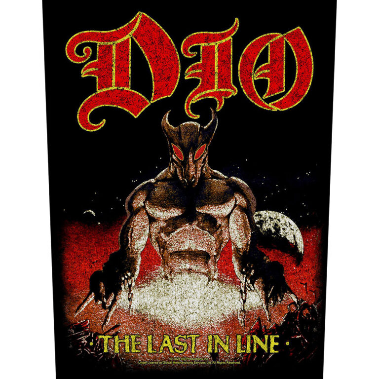 Dio Last In Line Back Patch