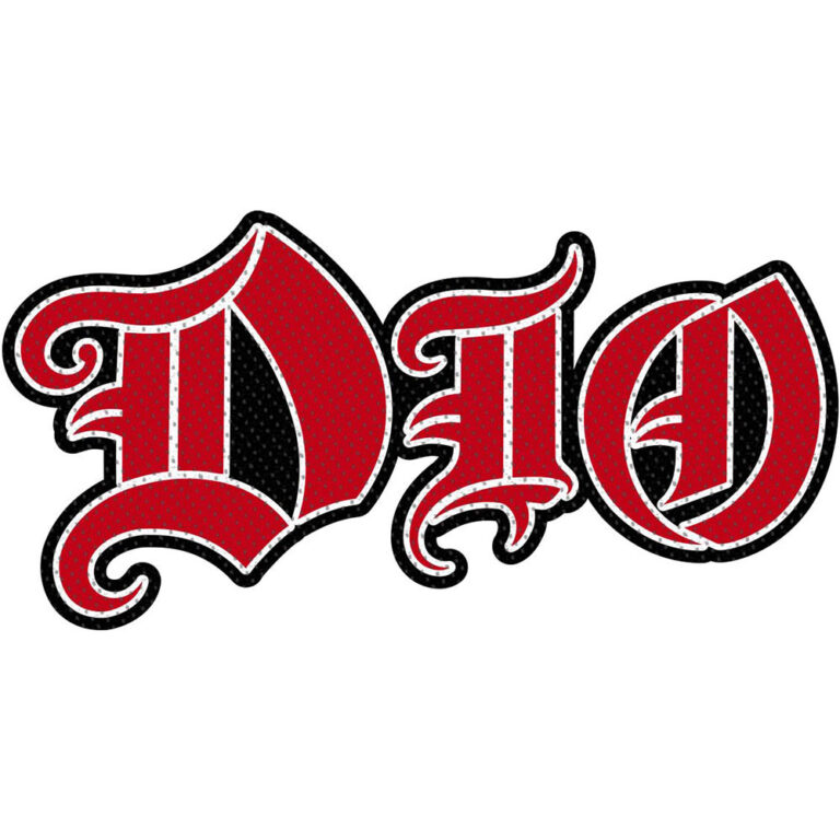 Dio Logo Cut Out Patch