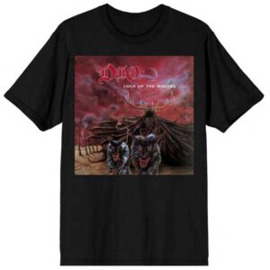 Dio Lock Up The Wolves Black T-Shirt