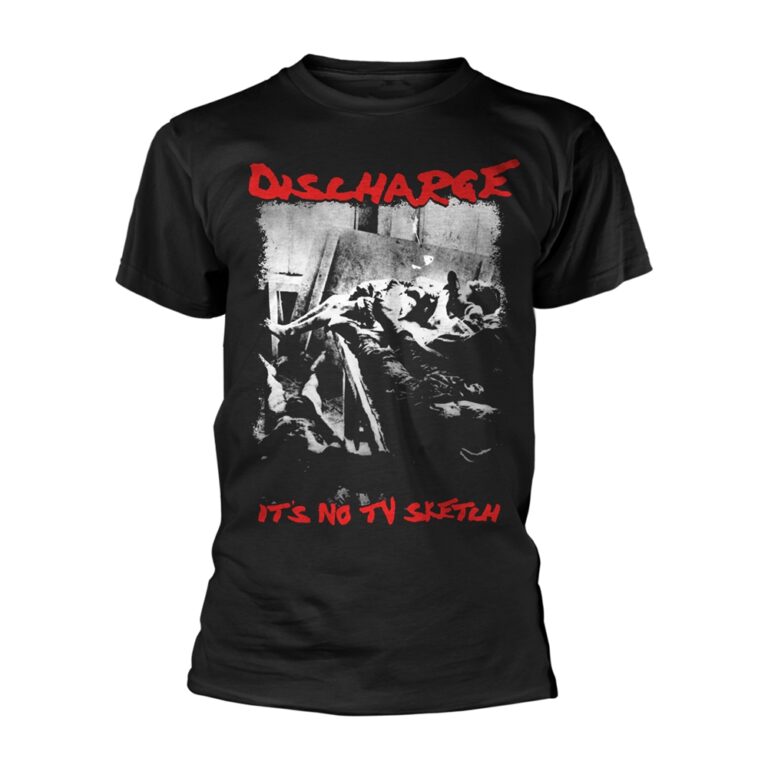 Discharge – Its No Tv Sketch T-Shirt
