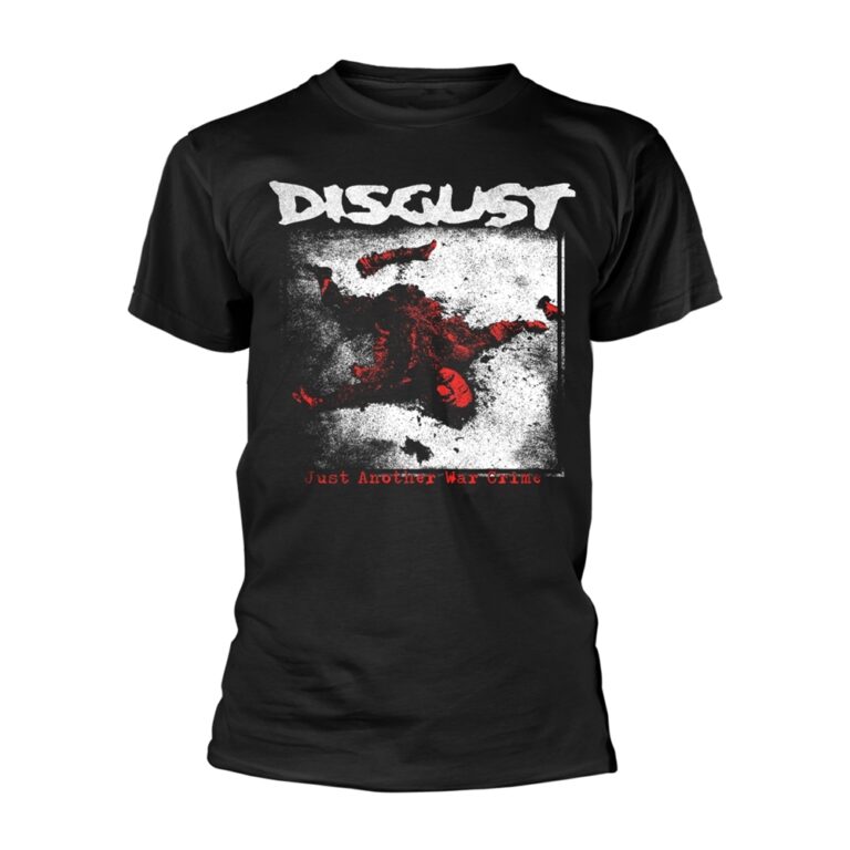 Disgust – Just Another War Crime Front / Back Print T-Shirt