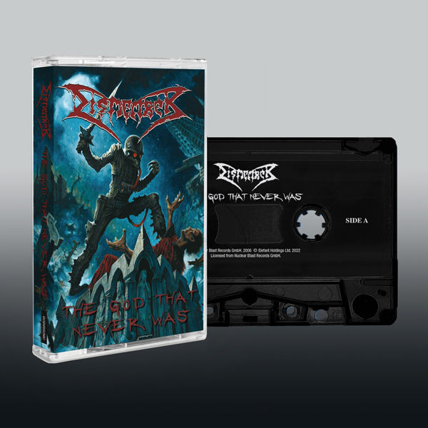 Dismember – THE GOD THAT NEVER WAS Music Cassette