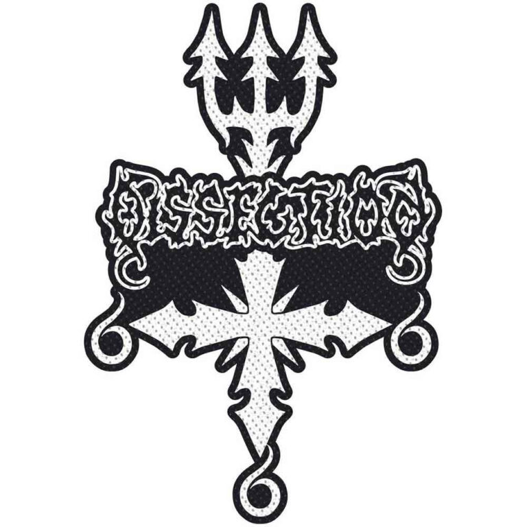 Dissection Logo Cut Out Patch