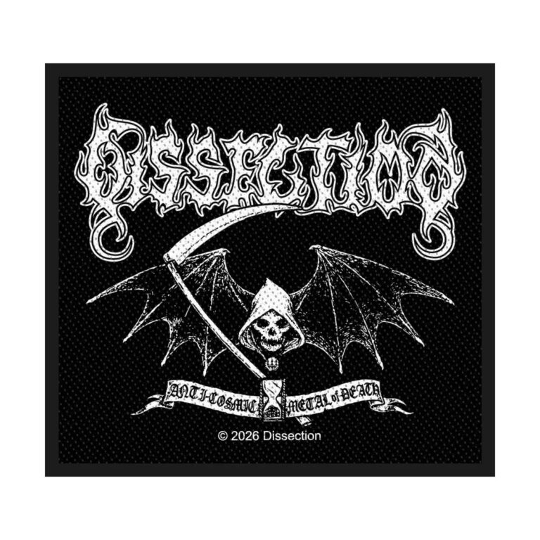 Dissection Standard Reaper Woven Patch