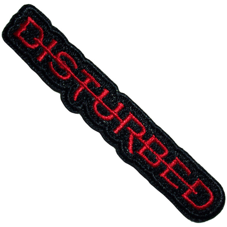 Disturbed Strike Through Patch