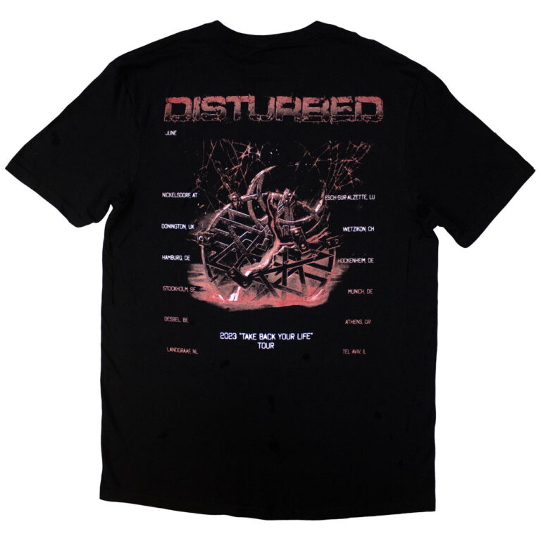 Disturbed European Tour ’23 Medallion T-Shirt