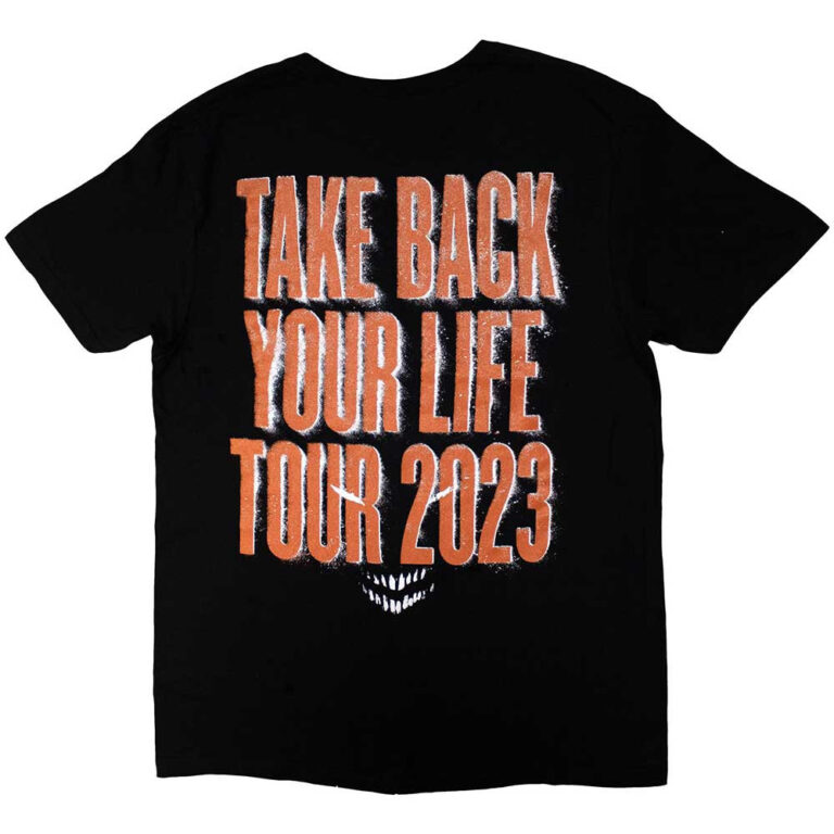 Disturbed European Tour ’23 Take Back T-Shirt