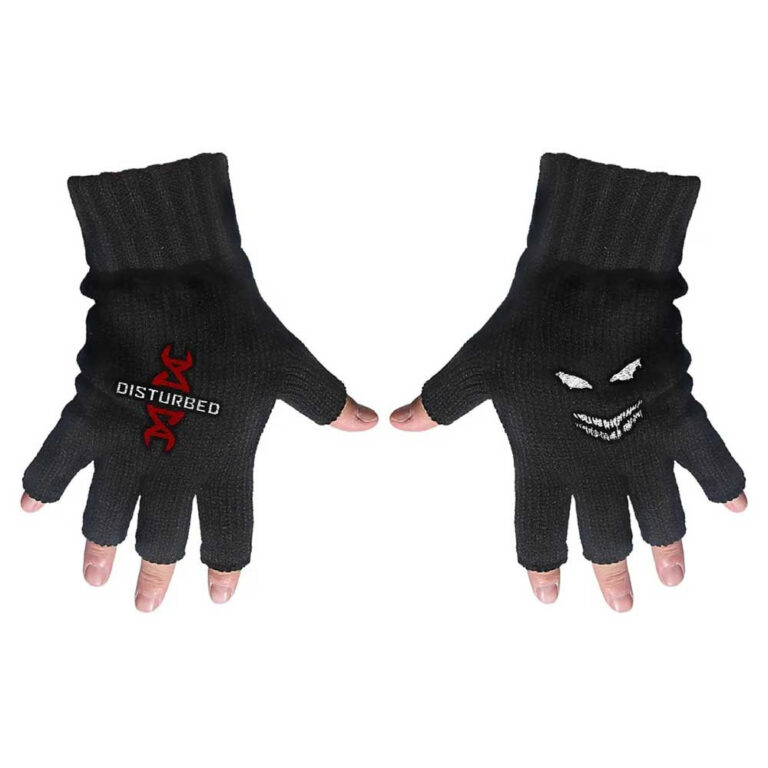 Disturbed Reddna Fingerless Gloves