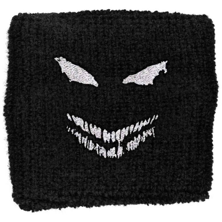 Disturbed Face Embroidered Wristband