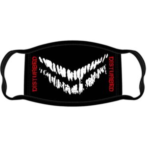 Disturbed Mouth Black Face Mask