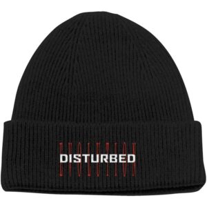 Disturbed Unisex Evolution Black Beanie Hat