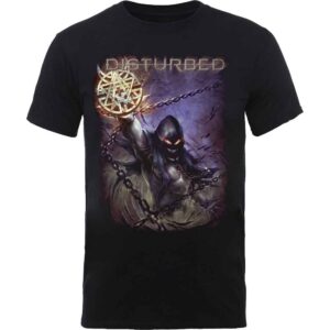Disturbed Vortex Colours Black T-Shirt