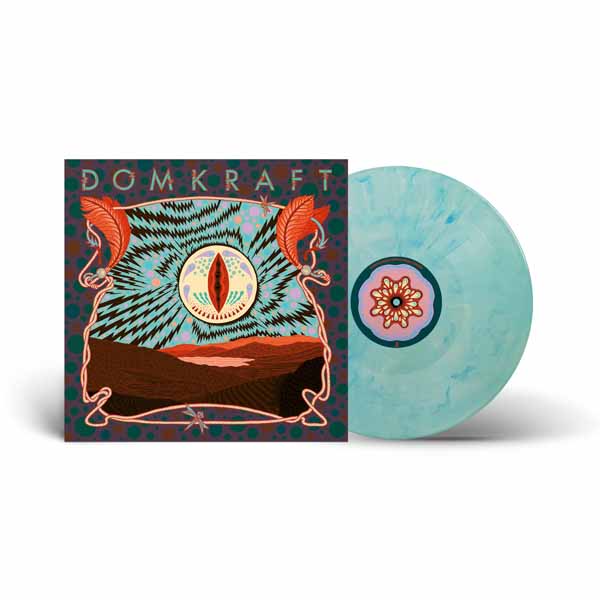 Domkraft – DOMKRAFT (BLUE AND WHITE MARBLED VINYL) Vinyl LP