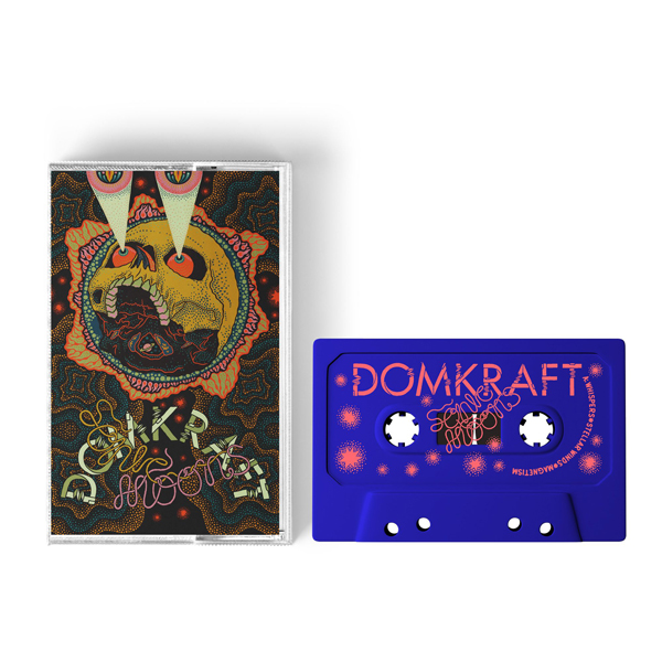 Domkraft – SONIC MOONS (BLUE TAPE SHELL) Music Cassette