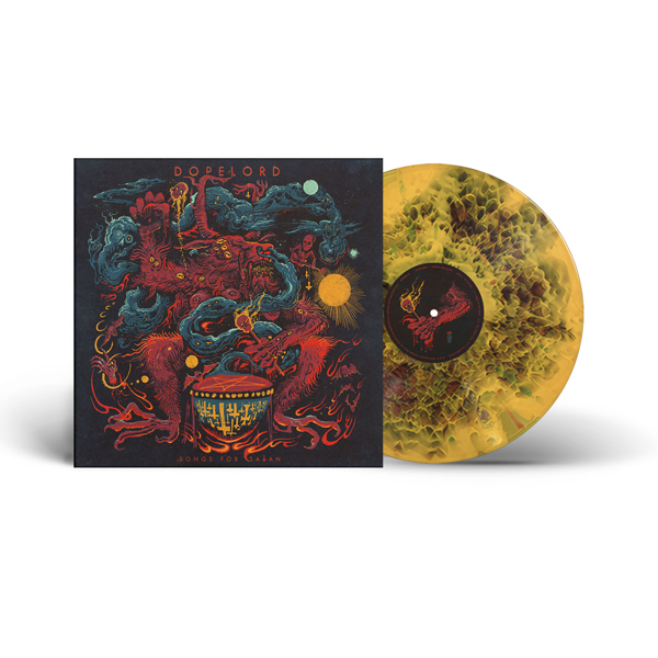 Dopelord – SONGS FOR SATAN (YELLOW AND BLACK CLOUDBURST VINYL) Vinyl LP