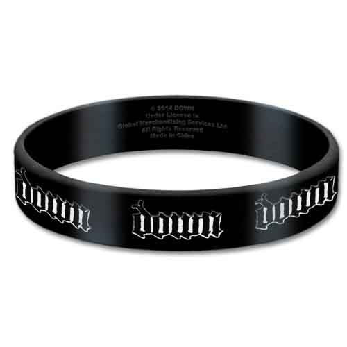 Down Logo Gummy Wristband