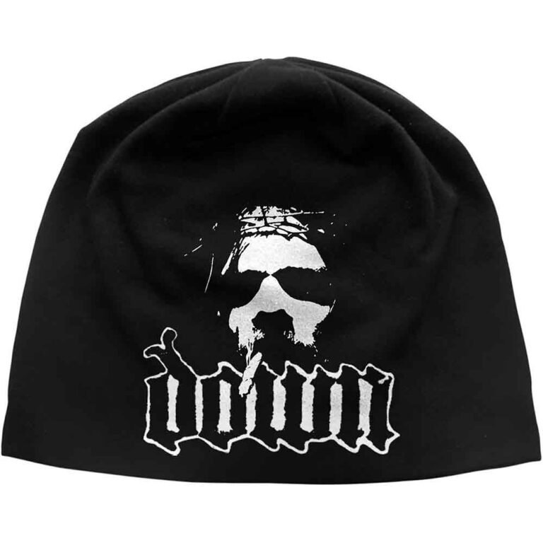 Down Logo/Face Beanie Hat