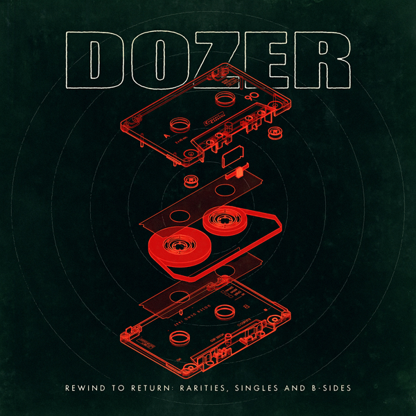 Dozer – REWIND TO RETURN: RARITIES, SINGLES AND B-SIDES (TRANSPARENT RED VINYL 2LP) Vinyl Double Album
