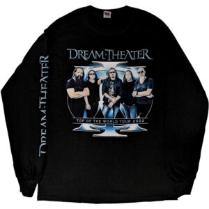 Dream Theater Band Photo TOTW Tour 2022 Back Print & Ex-Tour Long Sleeve T-Shirt