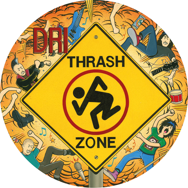 DRI – THRASH ZONE (PICTURE DISC) Vinyl 12″ Picture Disc