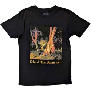 Echo & The Bunnymen Crocodiles Black T-Shirt
