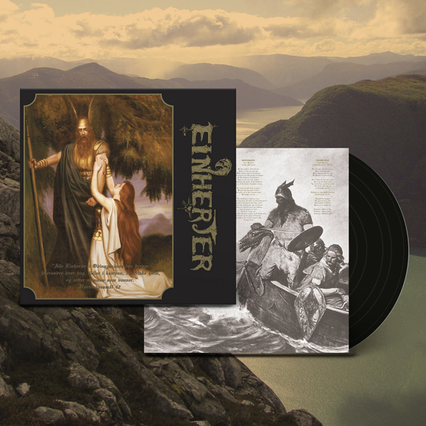 Einherjer – AURORA BOREALIS/LEVE VIKINGANDEN (LIMITED BLACK VINYL) Vinyl LP