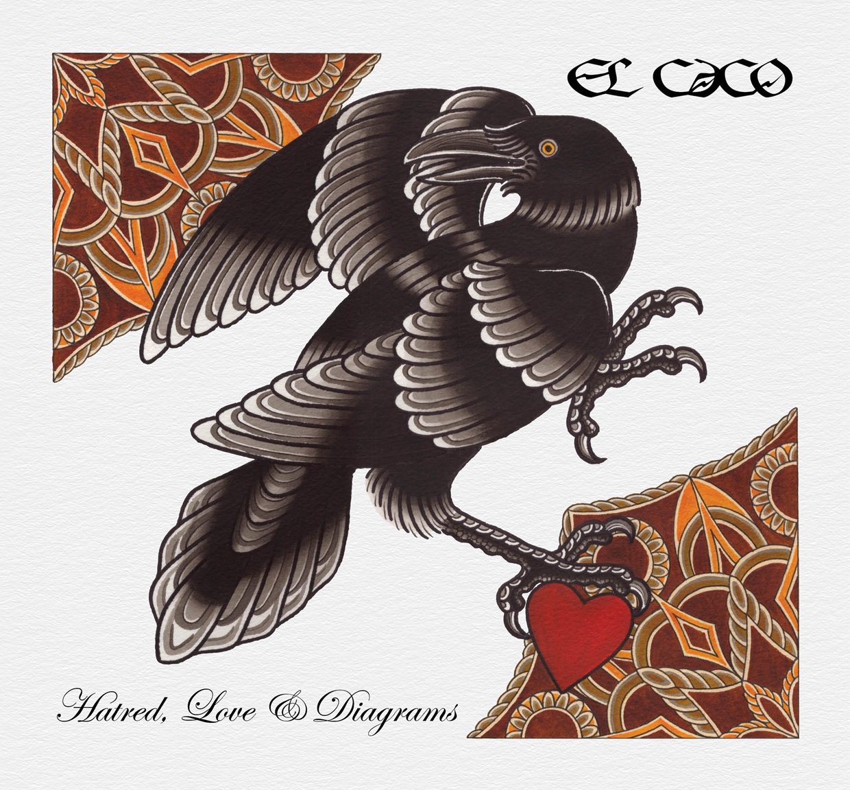 El Caco - HATRED, LOVE AND DIAGRAMS CD