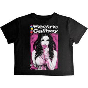Electric Callboy Eat Me Alive Back Print Ladies Crop Top