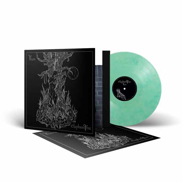 Elephant Tree – THEIA (ANNIVERSARY EDITION CLEAR, WHITE AND TRANSPARENT GREEN MARBLE VINYL) Vinyl LP