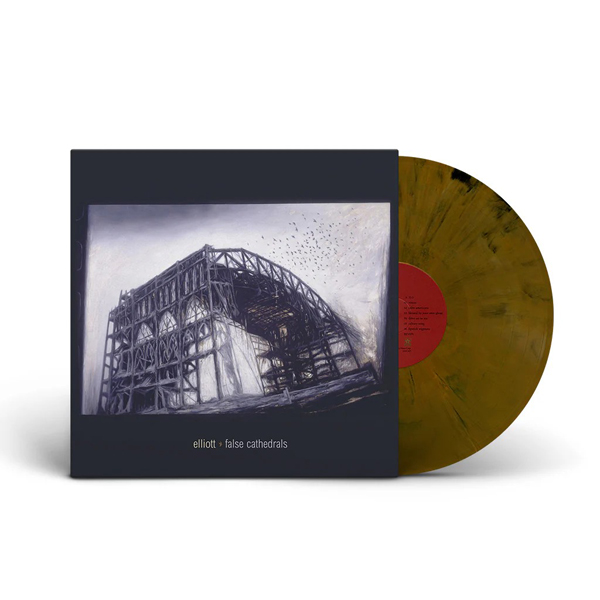 Elliott – FALSE CATHEDRALS (BROWN MARBLE VINYL) Vinyl LP