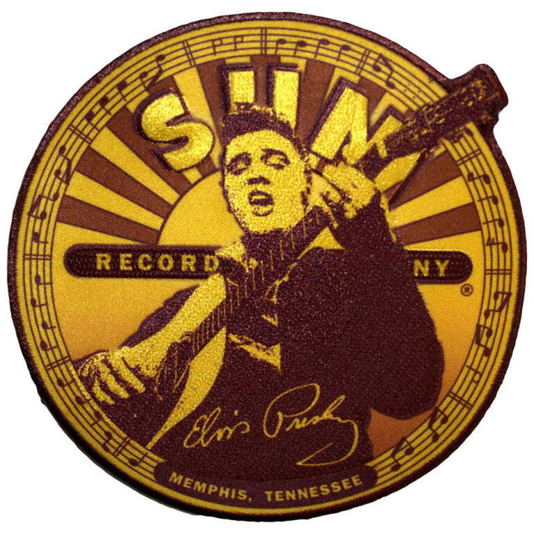 Sun Records Elvis Label Patch