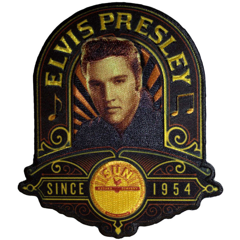 Sun Records Elvis Studio Portrait Patch