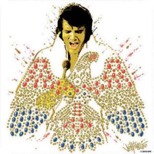 Elvis Presley American Eagle Single Cork Coaster